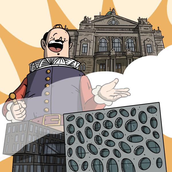ilustrace divadelní představení